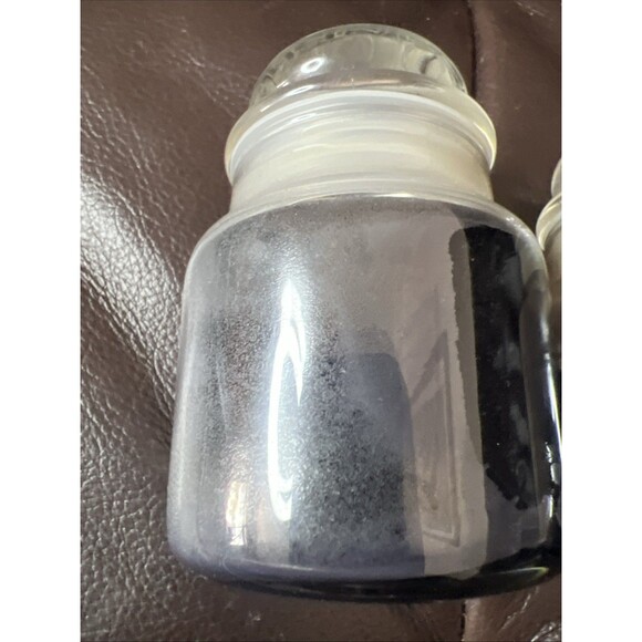 Yankee Candle 2 Halloween Black Licorice 3.7 OZ Mini 2002 Cat Label 1 New 1 Used - Picture 5 of 7